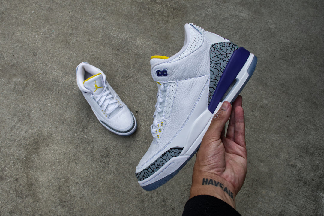 Lakers Air Jordan 3