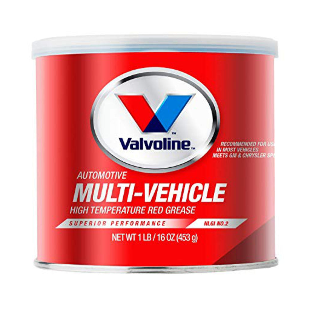Valvoline Multi-Vehicle High Temperature Red Grease 1 lb VV614