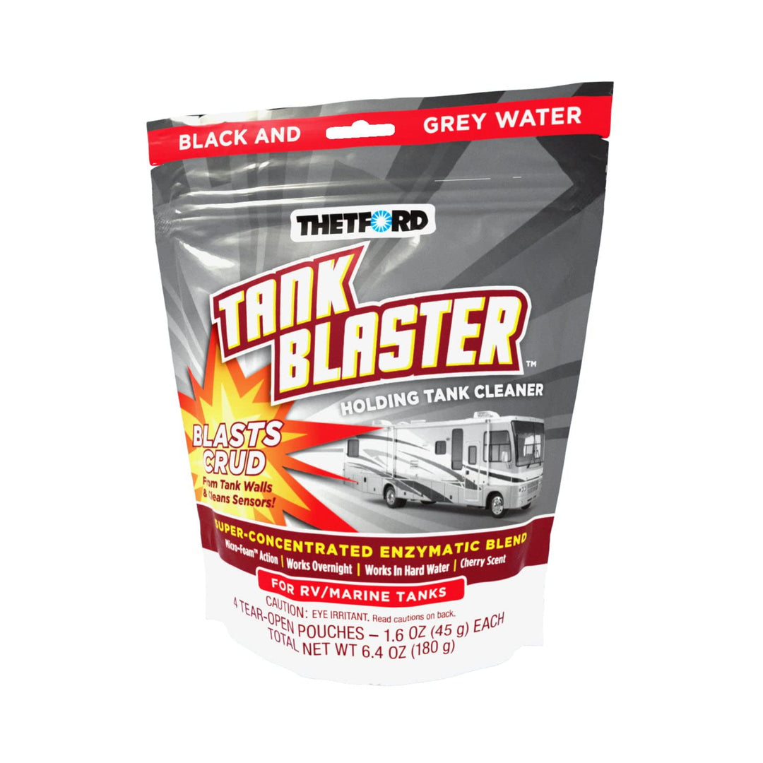 Thetford Tank Blaster RV Waste Holding Tank Cleaner 4 Pouches 96527
