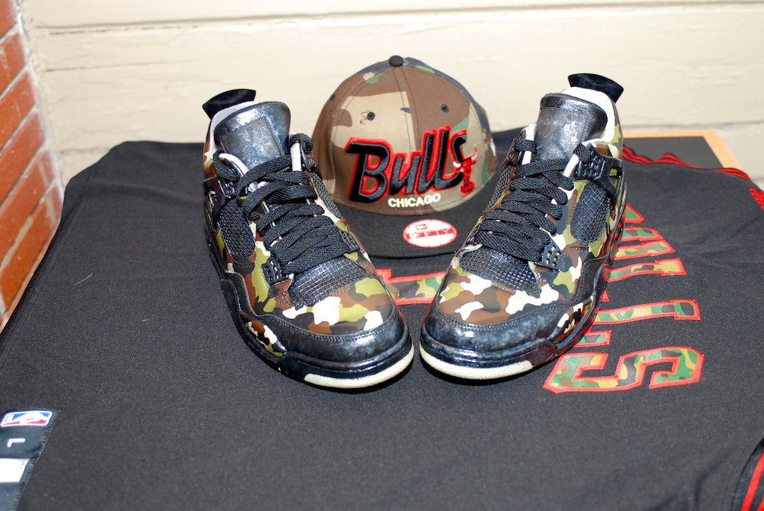 Metallic Camo Air Jordan 4