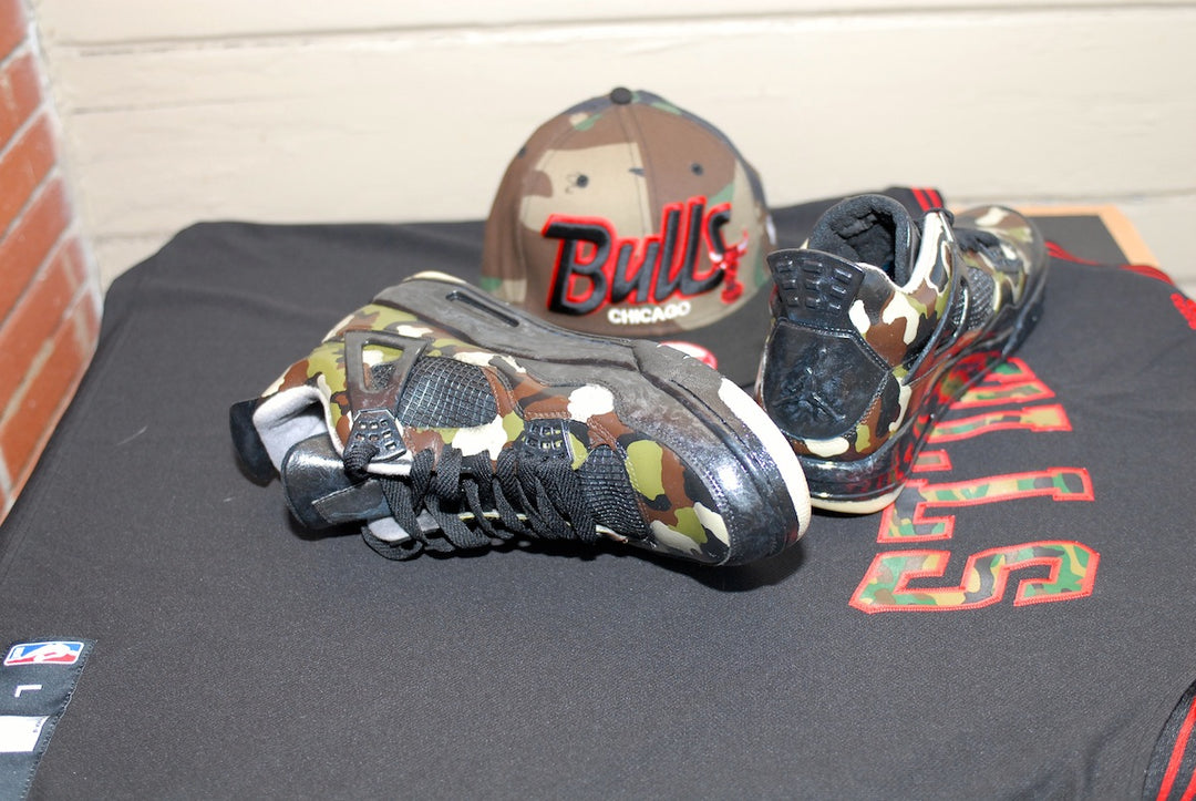 Metallic Camo Air Jordan 4