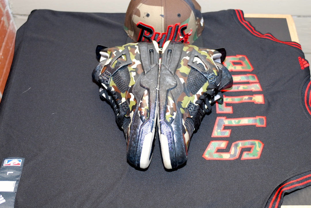 Metallic Camo Air Jordan 4