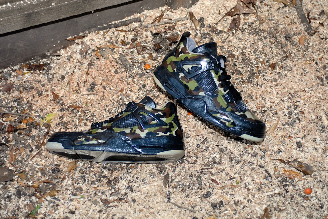 Metallic Camo Air Jordan 4