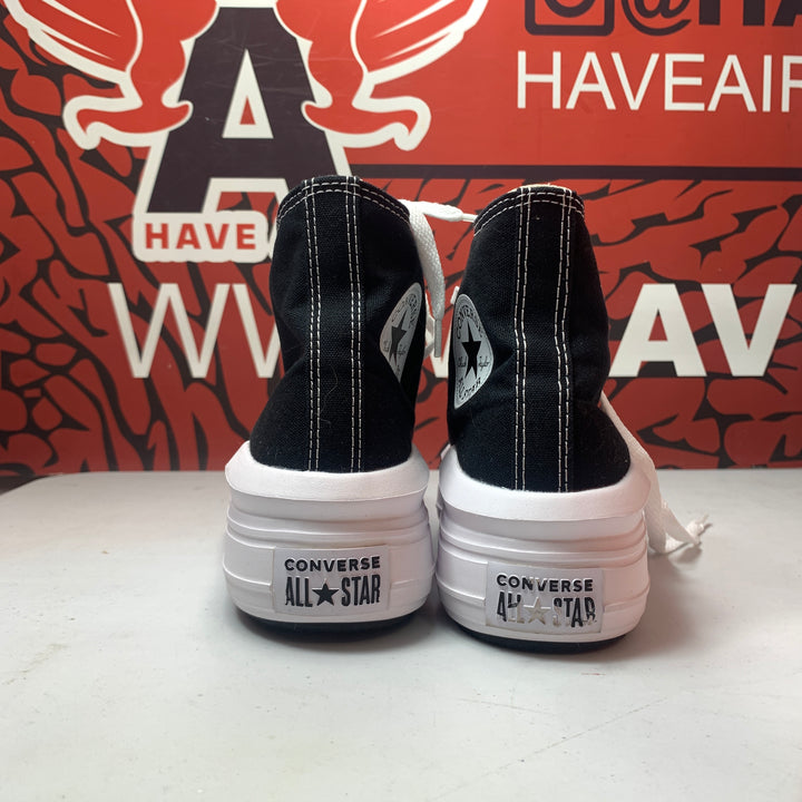 Converse Chuck Taylor All Star Madison Black/White Womens Size 9 Worn