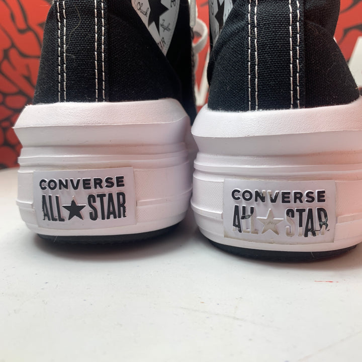 Converse Chuck Taylor All Star Madison Black/White Womens Size 9 Worn