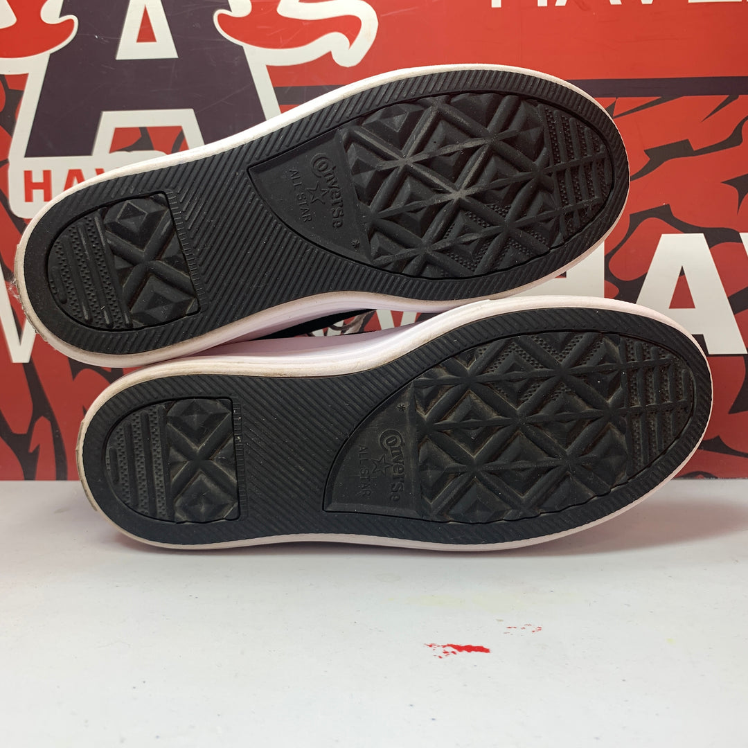 Converse Chuck Taylor All Star Move Lift Platform High Black/White Womens Size 8 Worn