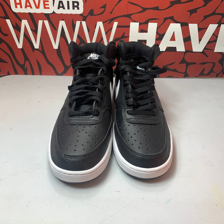 Nike Court Vision Mid Black/White Mens Size 10.5 New DN3577-001