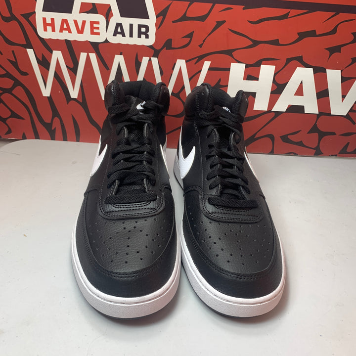 Nike Court Vision Mid Black/White Mens Size 11.5 New DN3577-001