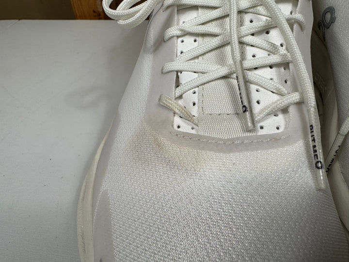 On Running Cloudnova Running Shoes White/Eclipse Womens Size 7.5 Lightly Worn