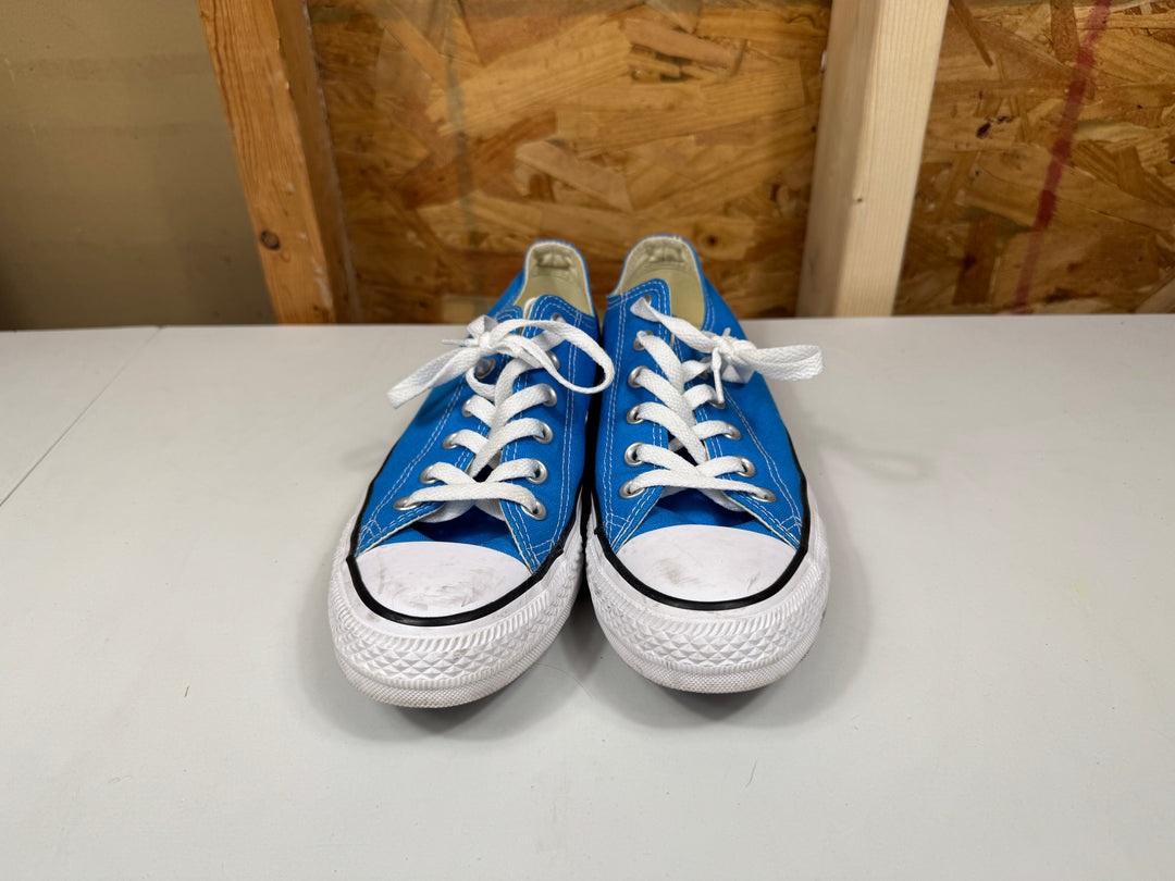 Converse Chuck Taylor All Star Low Top Blue Hero  Size Men's 6.5/ Women's 8.5 Lightly Worn 161422F