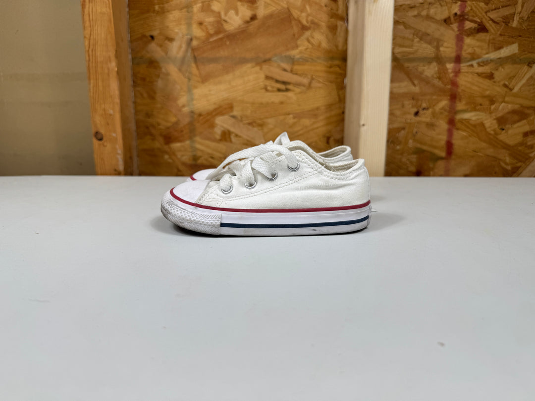 Converse Chuck Taylor All Star Canvas Optical White  Size 7C (Infant & Toddler) Lightly Worn 7J256