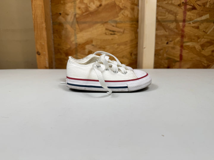 Converse Chuck Taylor All Star Canvas Optical White  Size 7C (Infant & Toddler) Lightly Worn 7J256