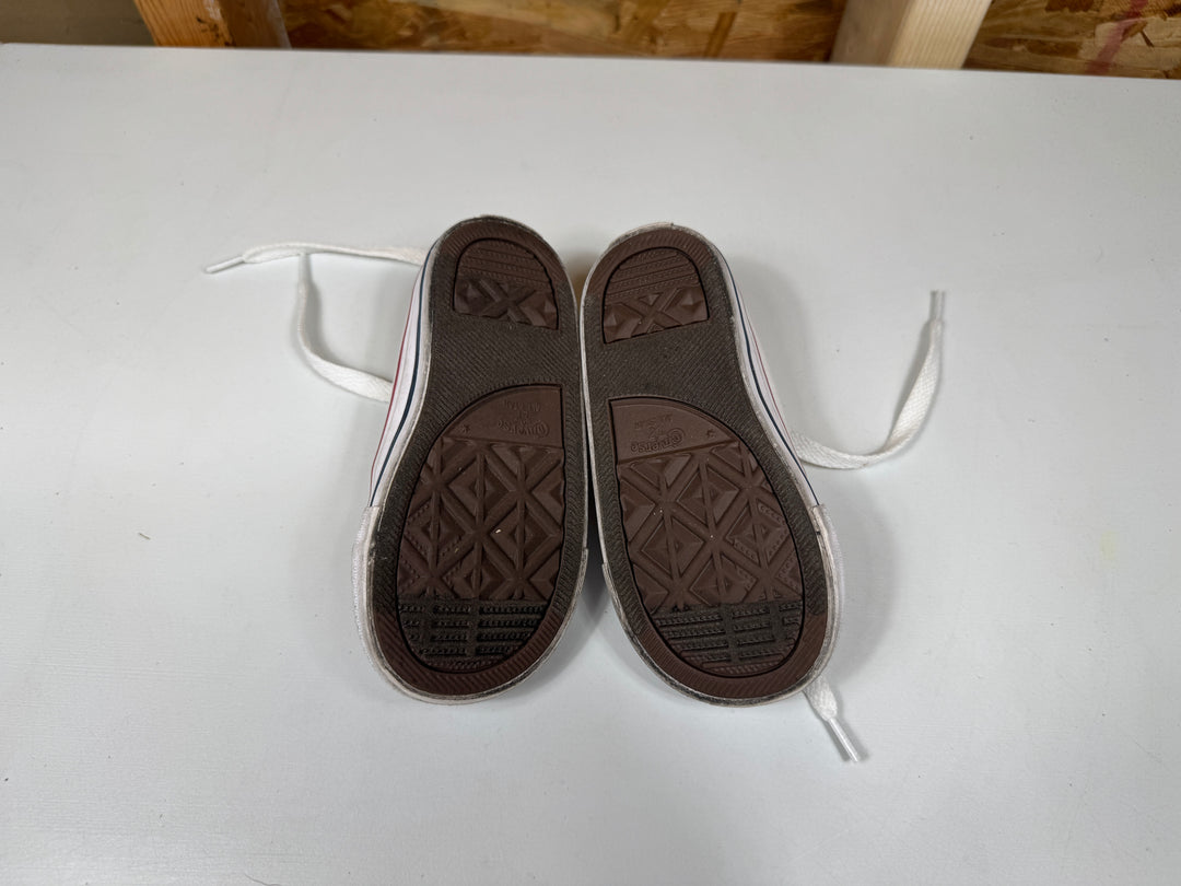 Converse Chuck Taylor All Star Canvas Optical White  Size 7C (Infant & Toddler) Lightly Worn 7J256