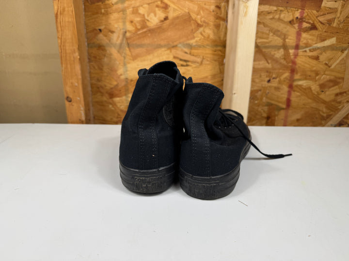 Converse Chuck Taylor All Star Hi All Black  Size Men's 7.5/Women's 9.5 Worn M3310C