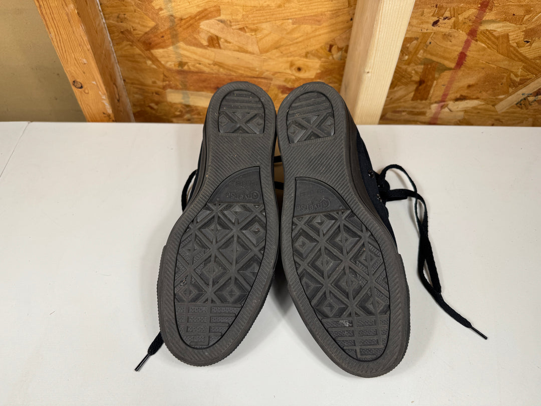 Converse Chuck Taylor All Star Hi All Black  Size Men's 7.5/Women's 9.5 Worn M3310C