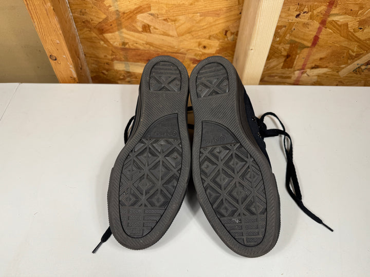 Converse Chuck Taylor All Star Hi All Black  Size Men's 7.5/Women's 9.5 Worn M3310C