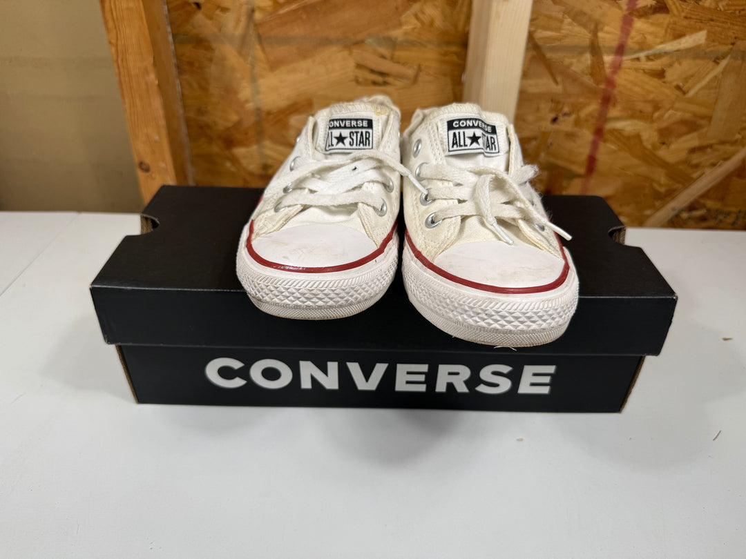 Converse Chuck Taylor All Star Shoreline Slip White Womens Size 8.5 Worn 537084F