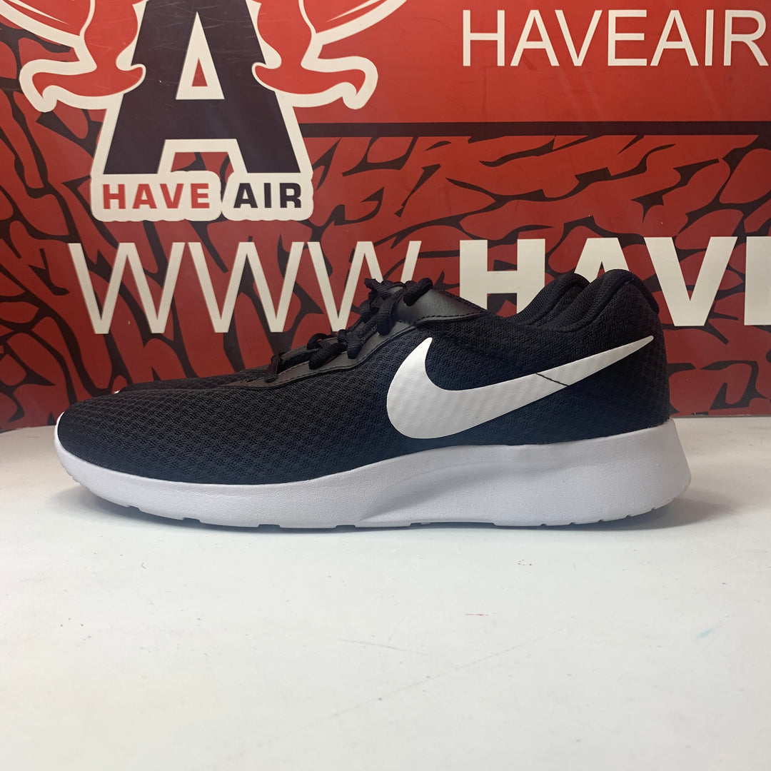 Nike Tanjun Running Shoes Black/White Mens Size 11.5 Worn