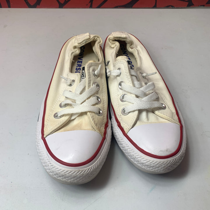 Converse Chuck Taylor All Star Shoreline Slip On Optical White Womens Size 7 Worn