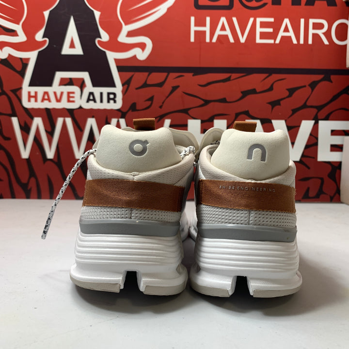 On Running Cloudnova Running Shoes White/Pearl Womens Size 7 Lightly Worn