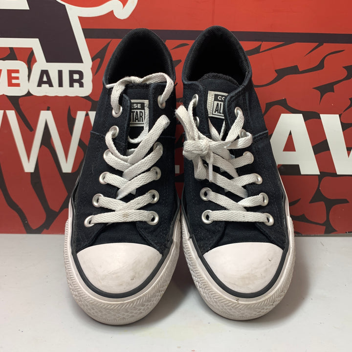 Converse Chuck Taylor All Star Madison Low Black/White Womens Size 8 Worn