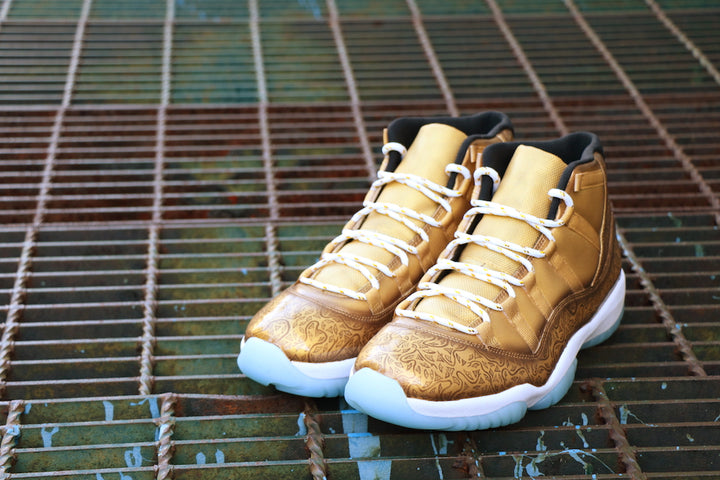 Ace of Spades Jordan 11 Custom Hand Painted Shoes