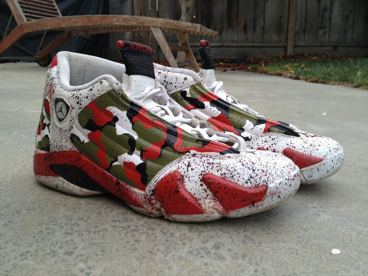 Camo Cane Air Jordan 14