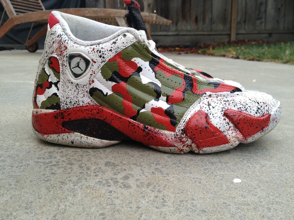 Camo Cane Air Jordan 14