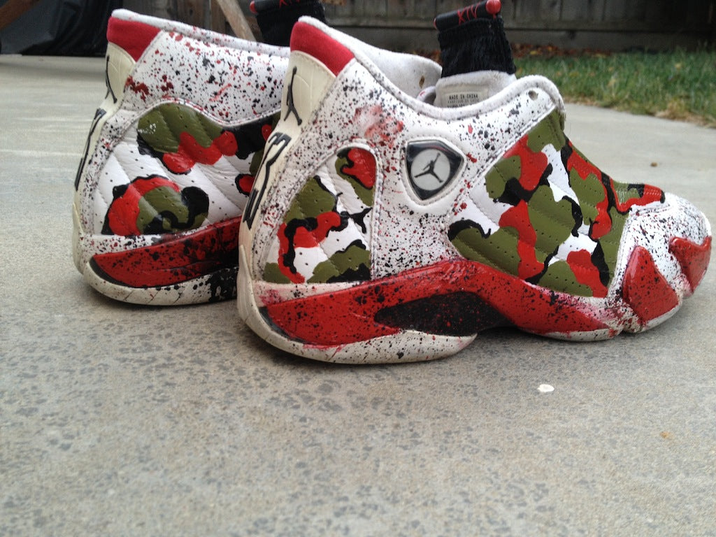 Camo Cane Air Jordan 14