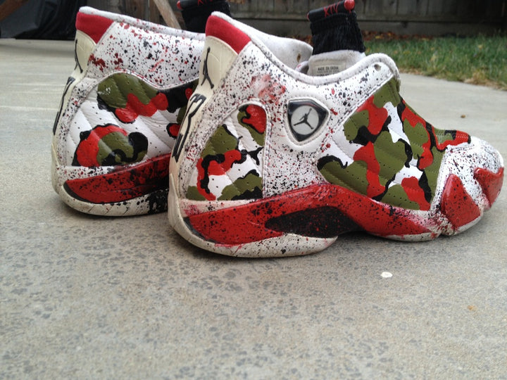 Camo Cane Air Jordan 14