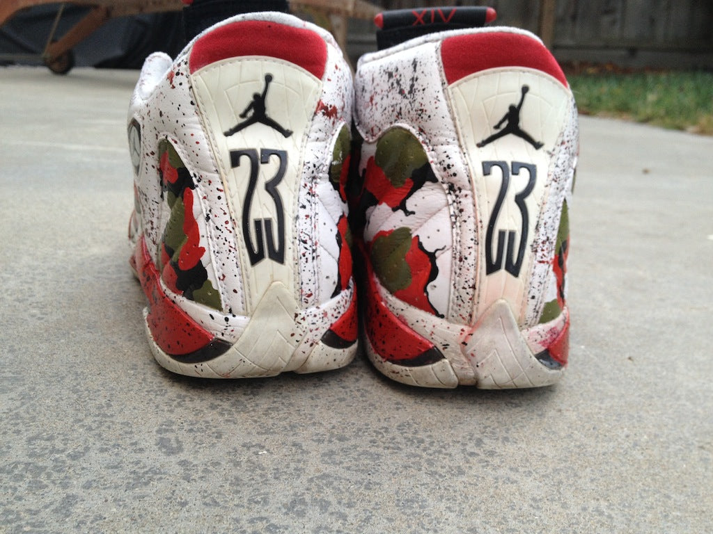 Camo Cane Air Jordan 14