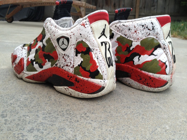 Camo Cane Air Jordan 14