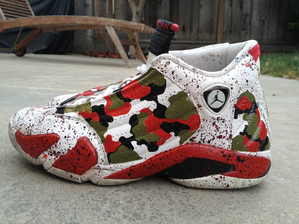 Camo Cane Air Jordan 14