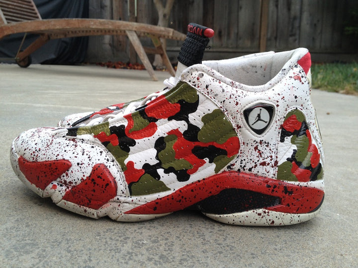 Camo Cane Air Jordan 14