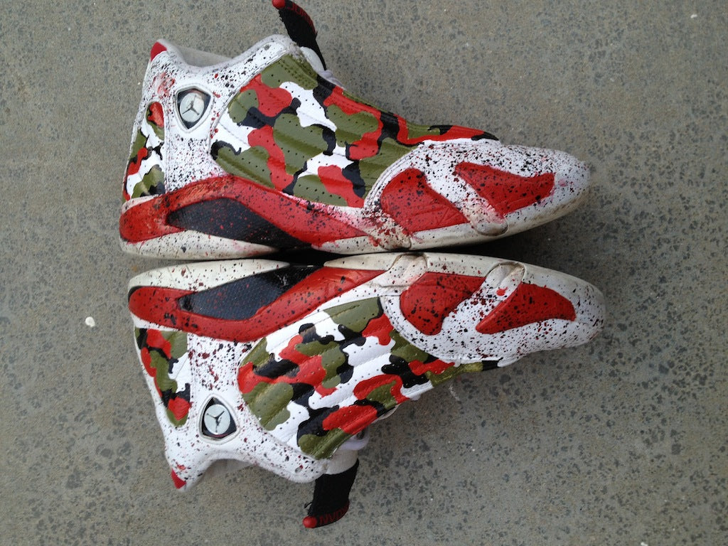 Camo Cane Air Jordan 14