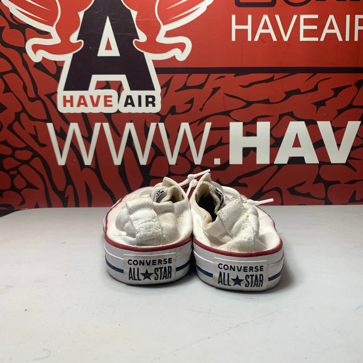 Converse Chuck Taylor All Star Shoreline Slip On Optical White Womens Size 8 Worn