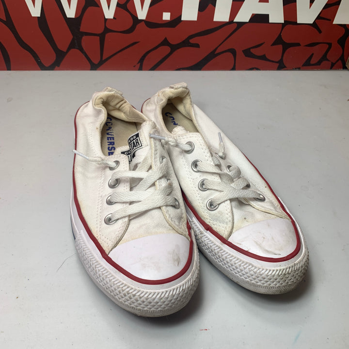 Converse Chuck Taylor All Star Shoreline Slip On Optical White Womens Size 8 Worn