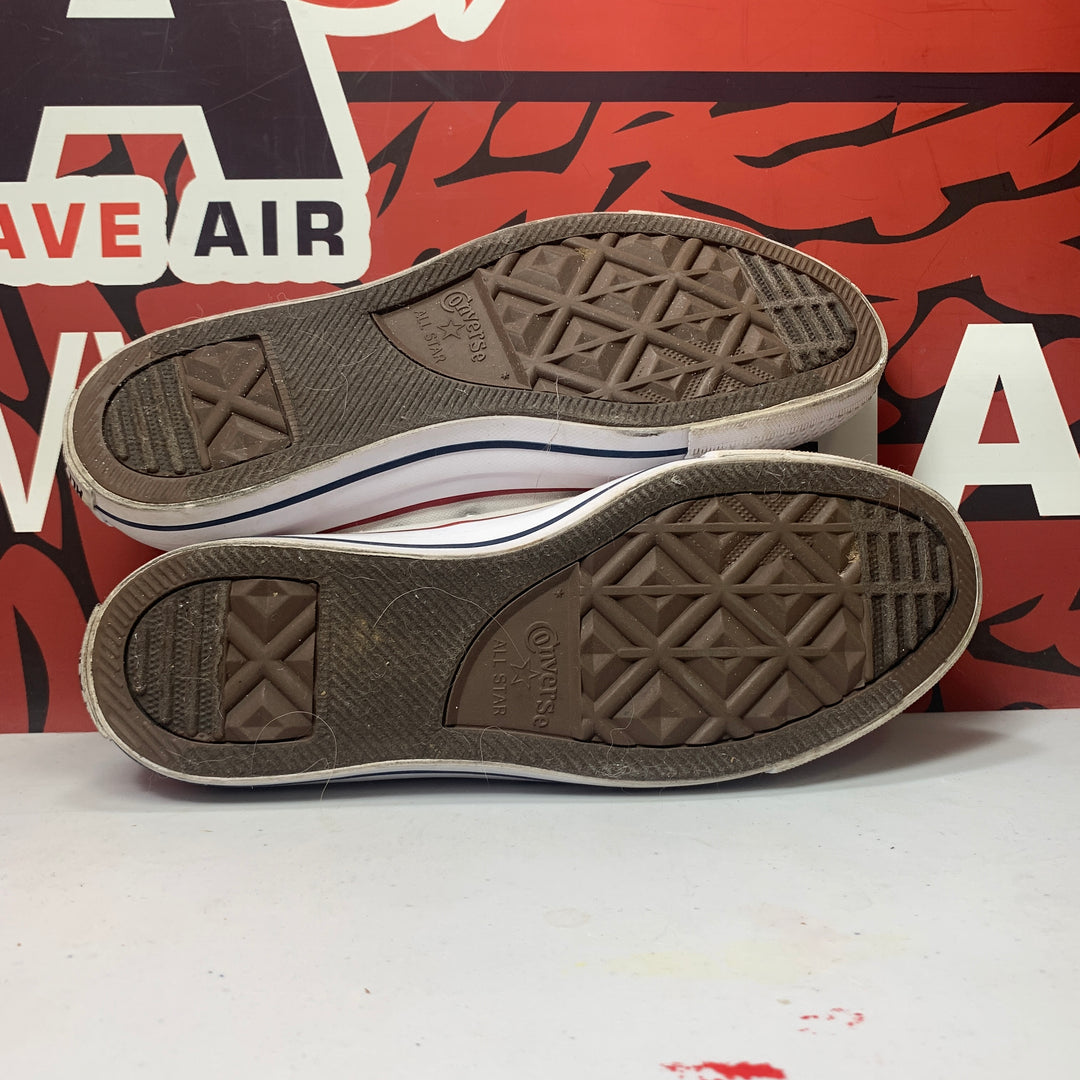 Converse Chuck Taylor All Star Shoreline Slip On Optical White Womens Size 8 Worn