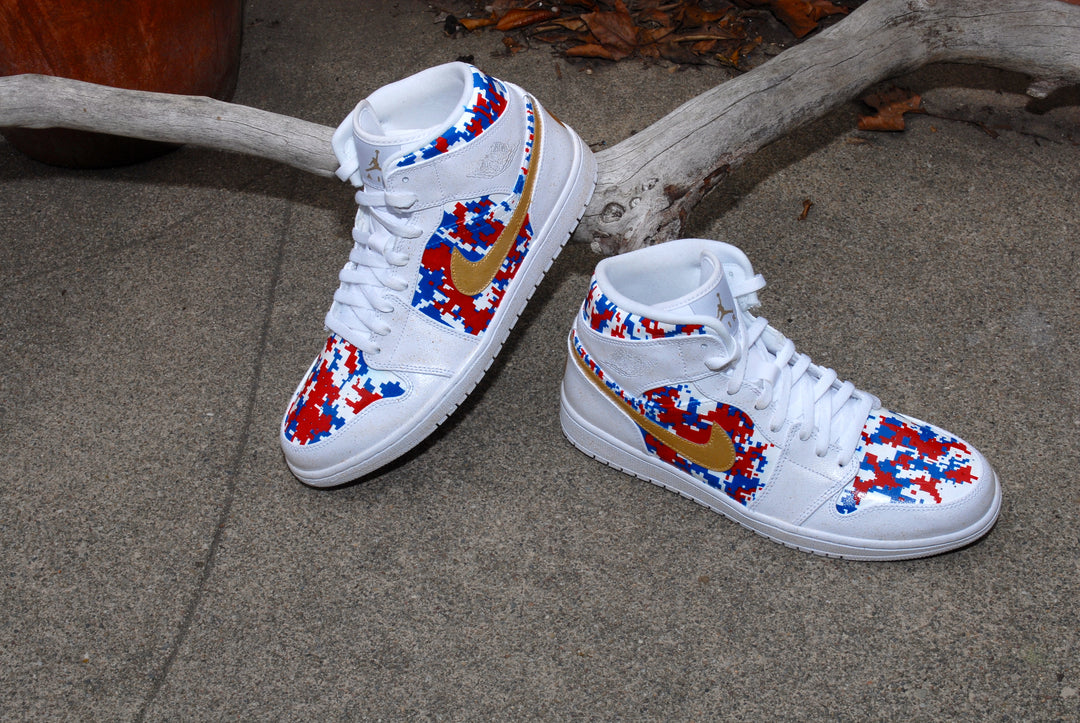 Gold Medal Air Jordan 1s