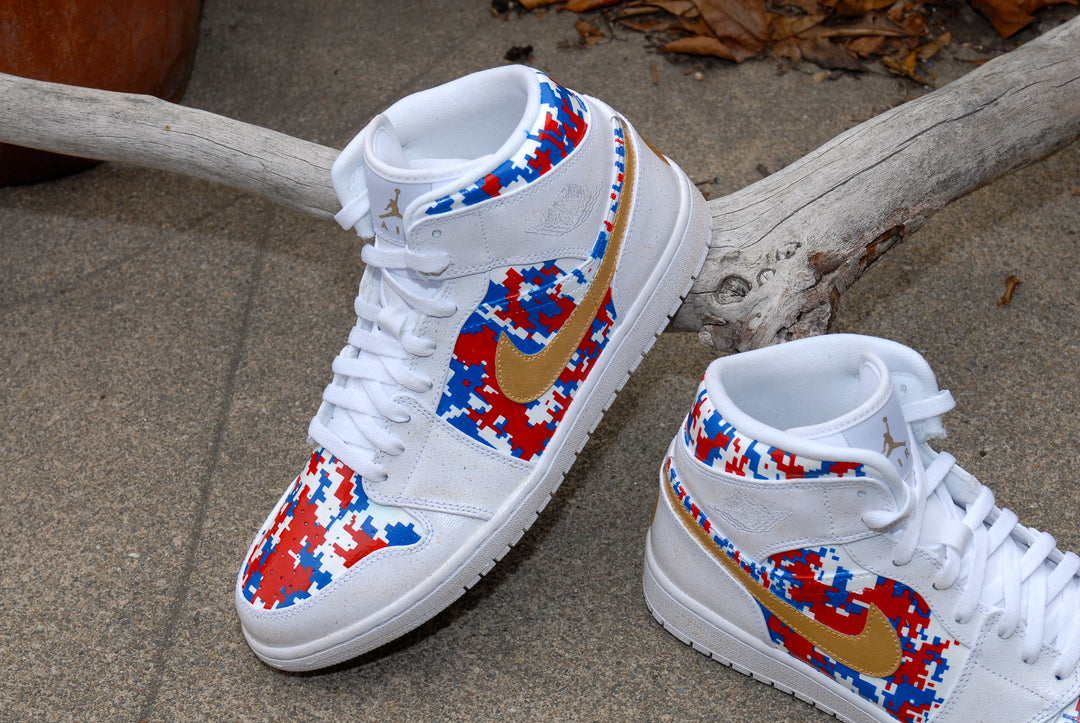 Gold Medal Air Jordan 1s