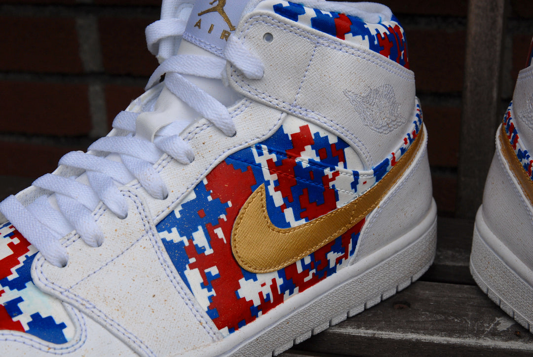Gold Medal Air Jordan 1s