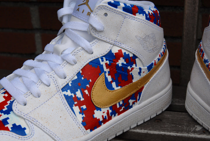 Gold Medal Air Jordan 1s