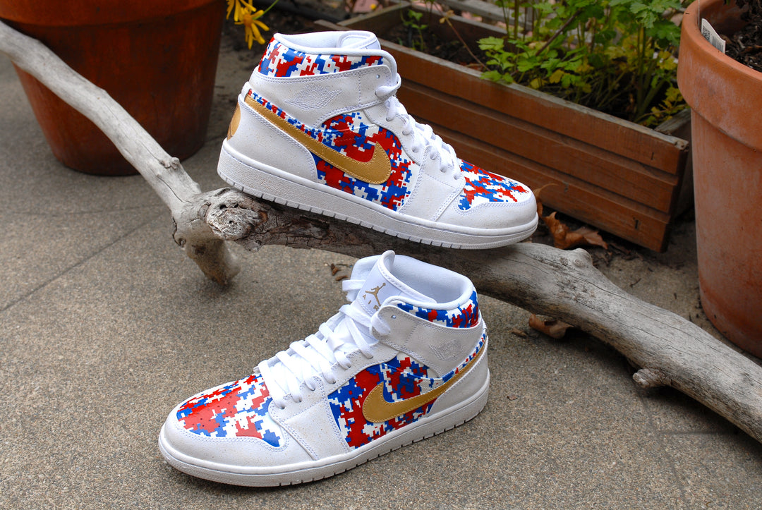 Gold Medal Air Jordan 1s