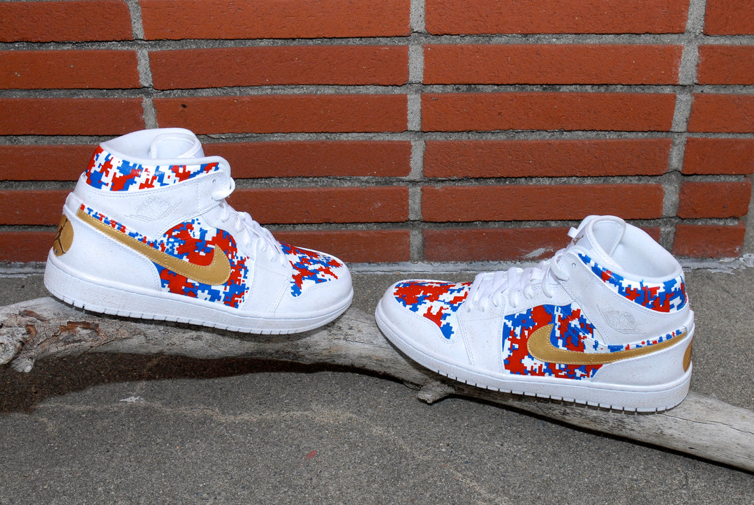 Gold Medal Air Jordan 1s