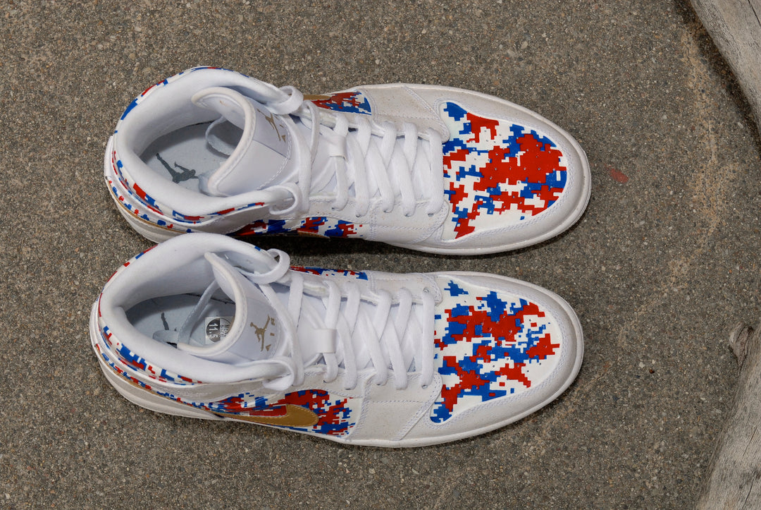 Gold Medal Air Jordan 1s