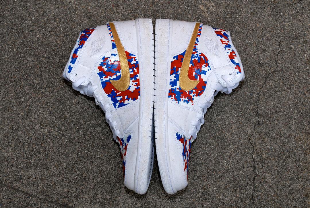Gold Medal Air Jordan 1s