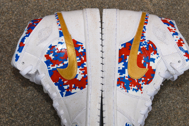 Gold Medal Air Jordan 1s