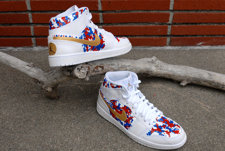 Gold Medal Air Jordan 1s