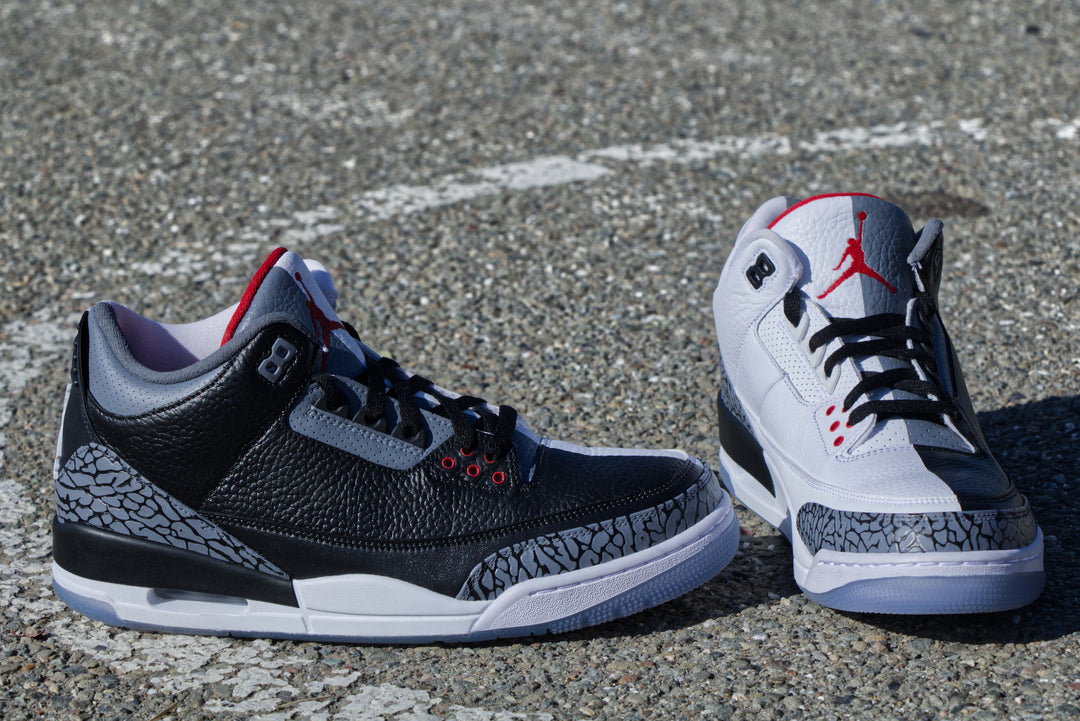 Cement Homage to Home Nike Air Jordan 3 Custom Shoes