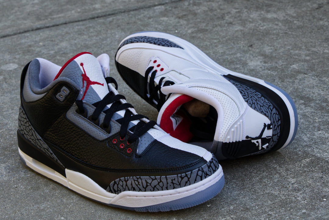 Cement Homage to Home Nike Air Jordan 3 Custom Shoes